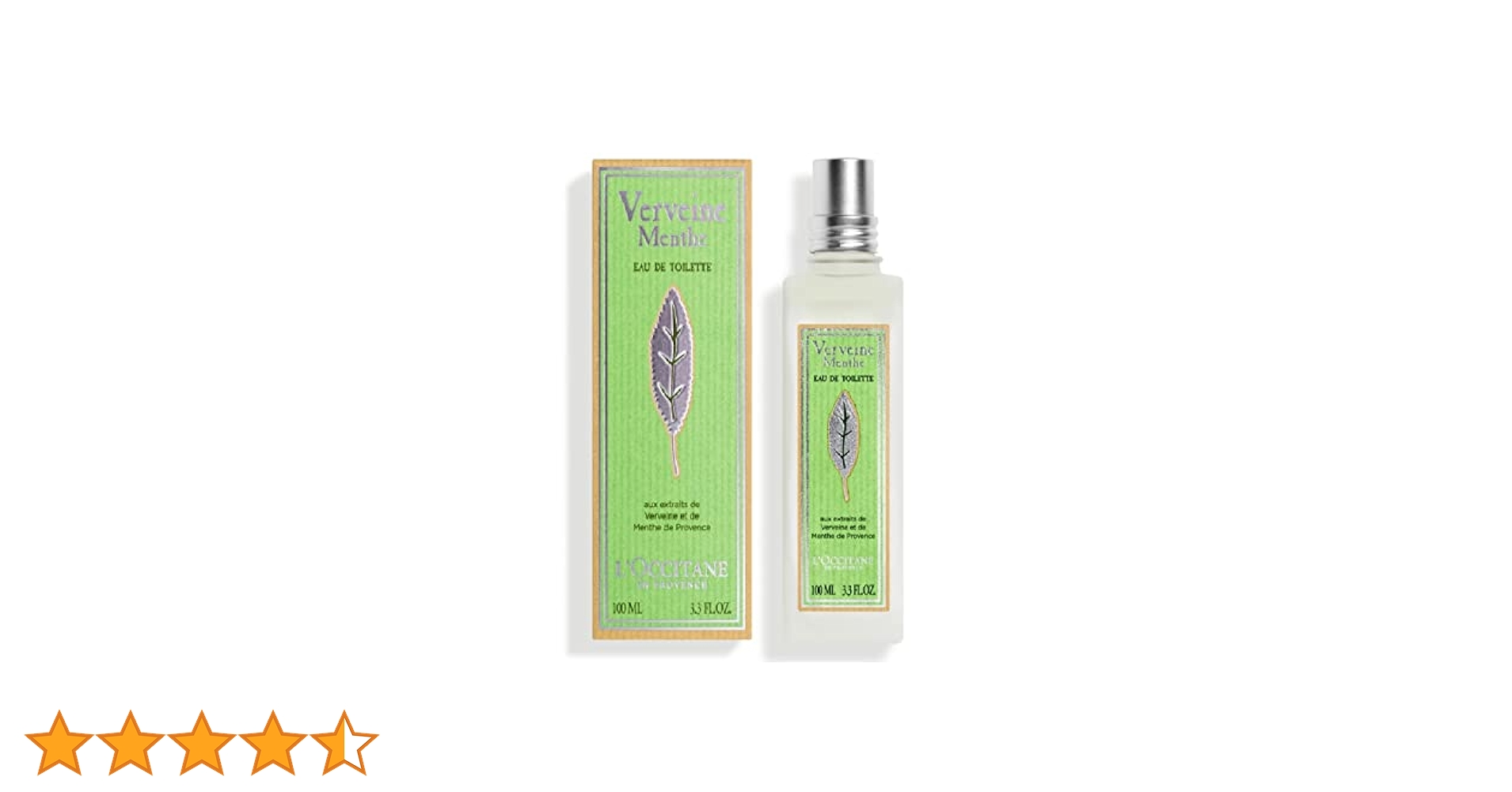 香水(ユニセックス) L'Occitane Verveine Menthe 100ml L'Occitane Verveine Menthe Eau de Toilette Spray 3.3 oz EDT